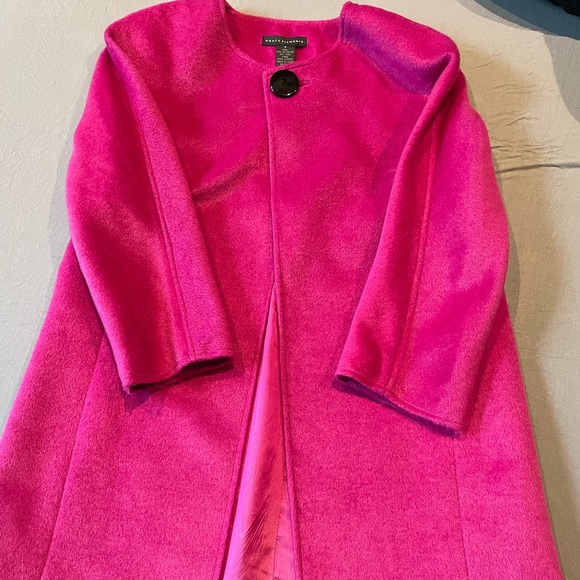 Vibrant one-button jacket - Picture 4 of 12